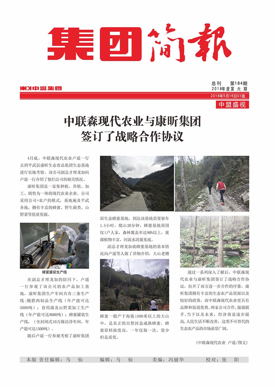 集团简报184期
